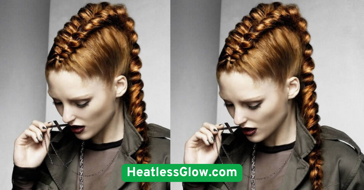 Faux Hawk Braid for Edgy Appeal