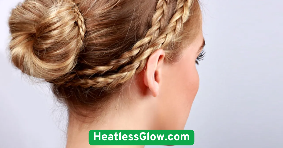 Messy Braided Bun
