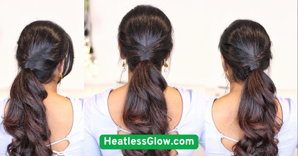Low Twisted Ponytail for Frizz-Free Ends