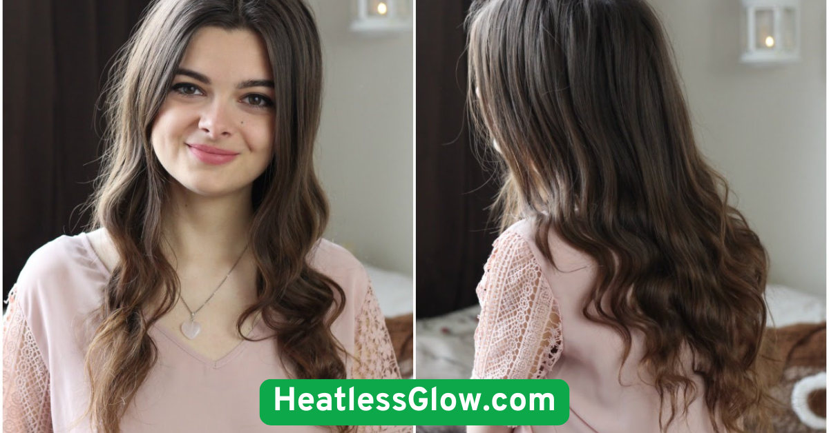Natural Waves with a Scarf Wrap