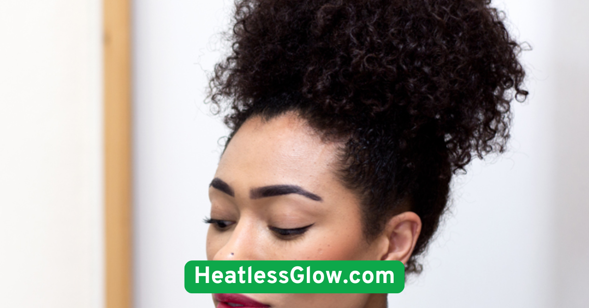  High Puff for Curly Hair