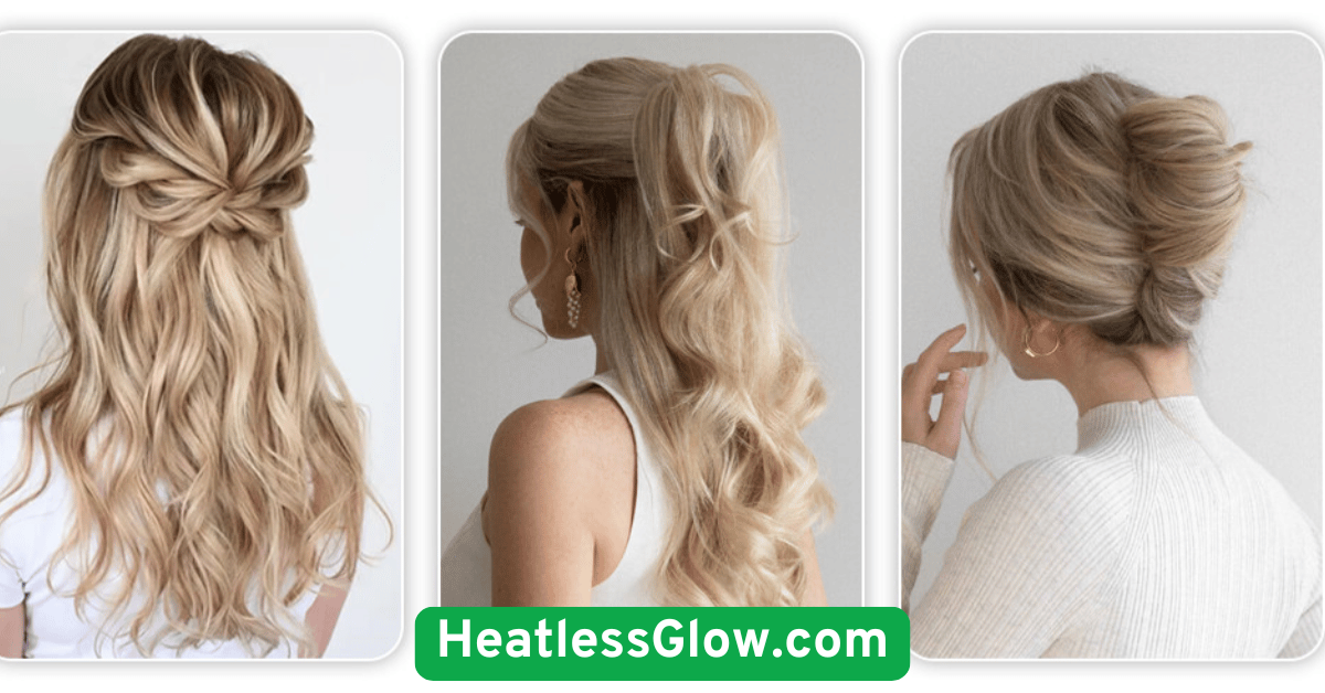 The Twisted Half-Up, Half-Down Look