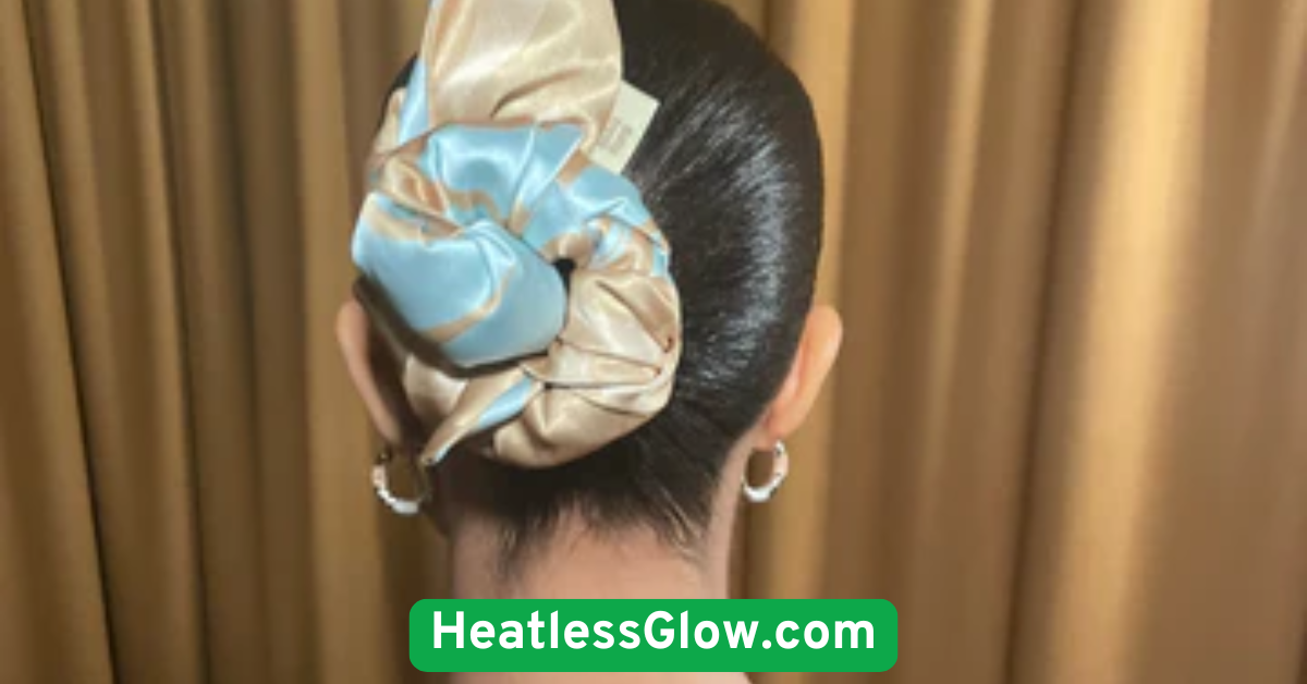 The Scarf-Bun Combo