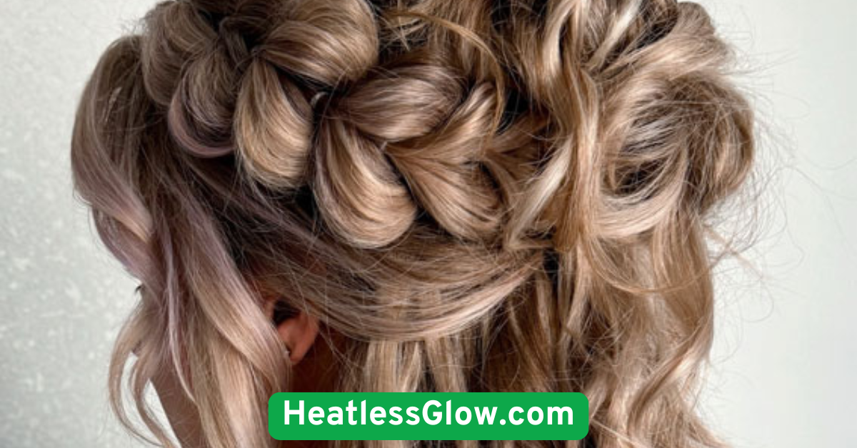 Halo Braid for a Chic, Polished Look