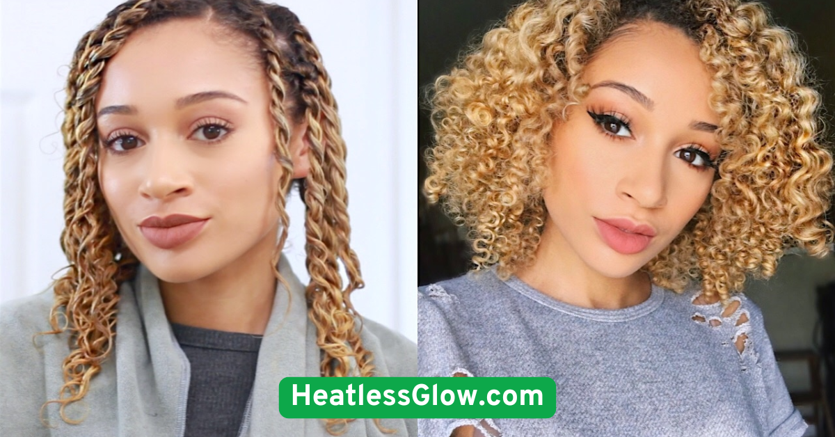  Two-Strand Twists with Leave-In Conditioner