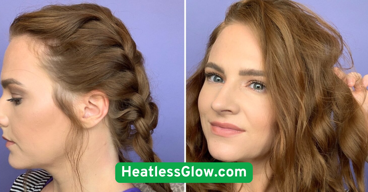 Overnight Twisted Buns for Natural Waves