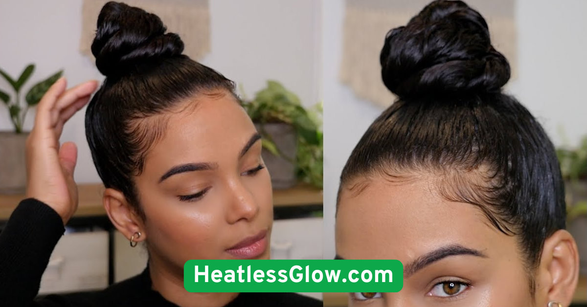 Top Knot with Side Twists