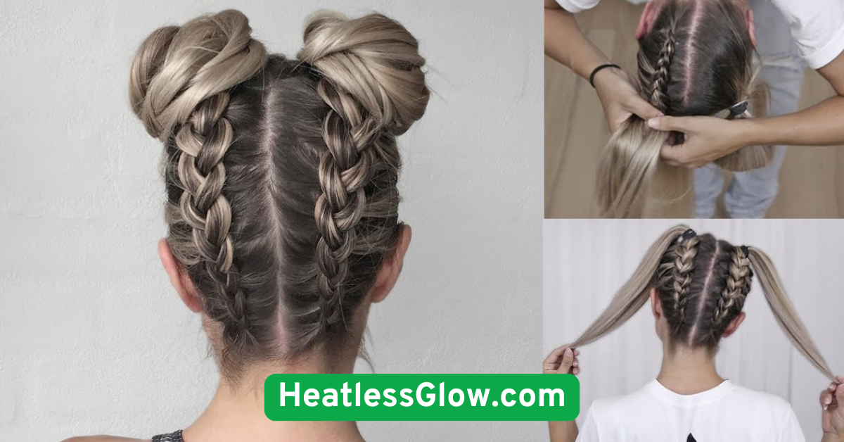 Braided Space Buns