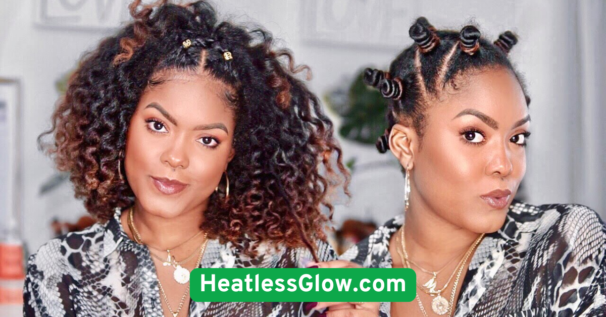 Mini Bantu Knots