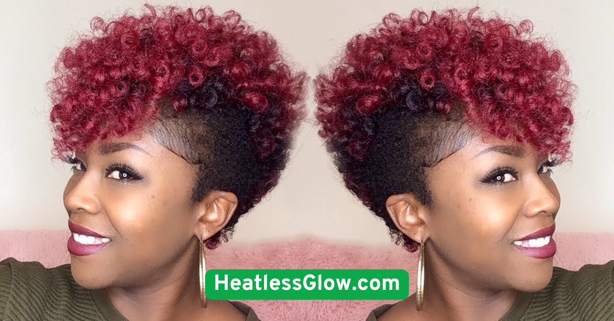  Curly Faux Hawk