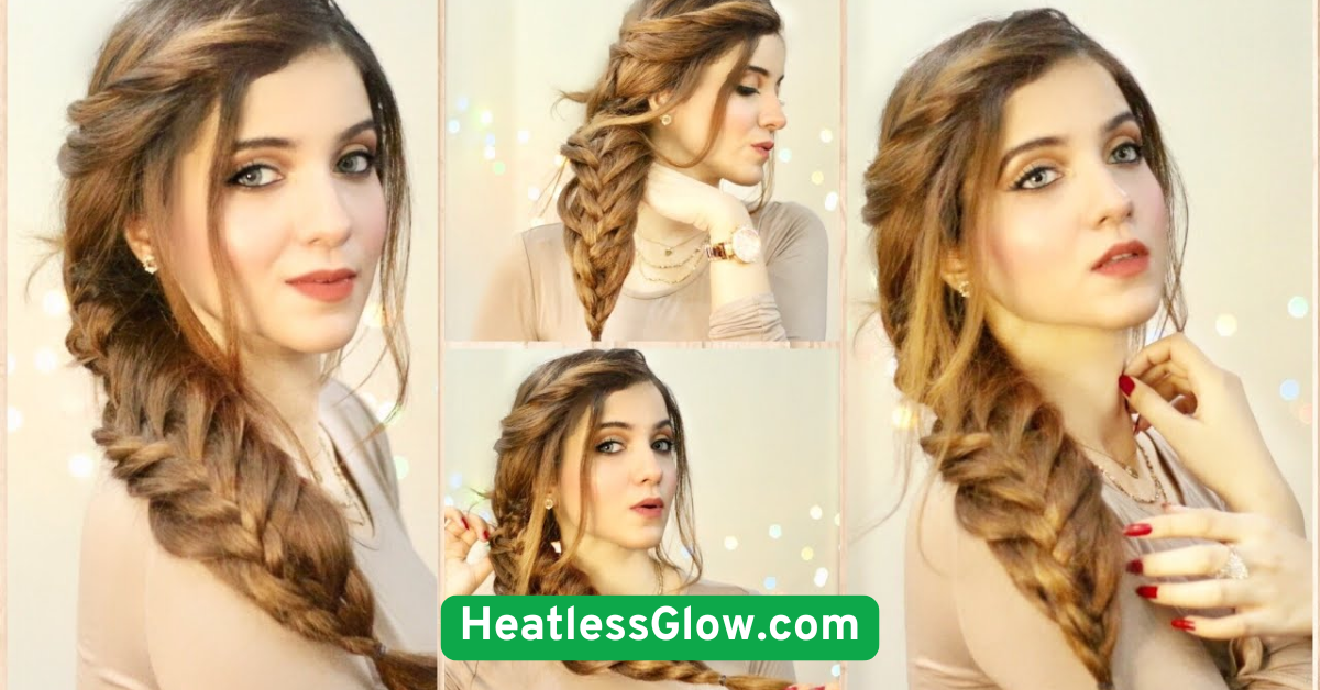  No-Tie Loose Braids with Argan Oil