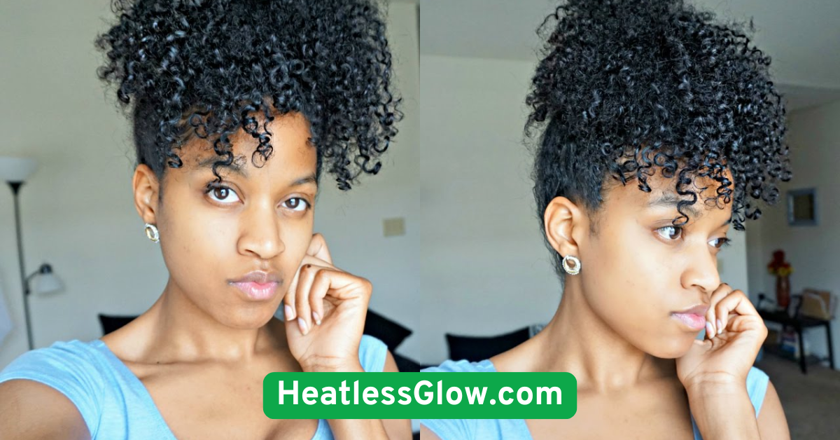 Pineapple Updo (for Curls)