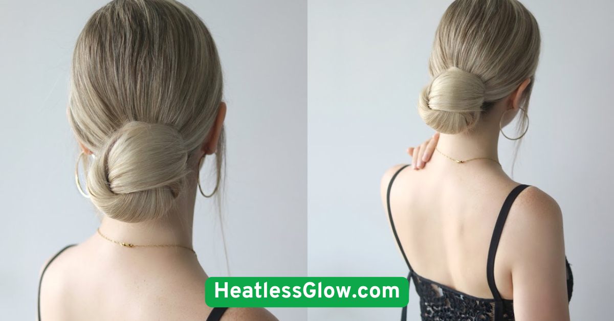  Low Twisted Bun Sleek but Lazy