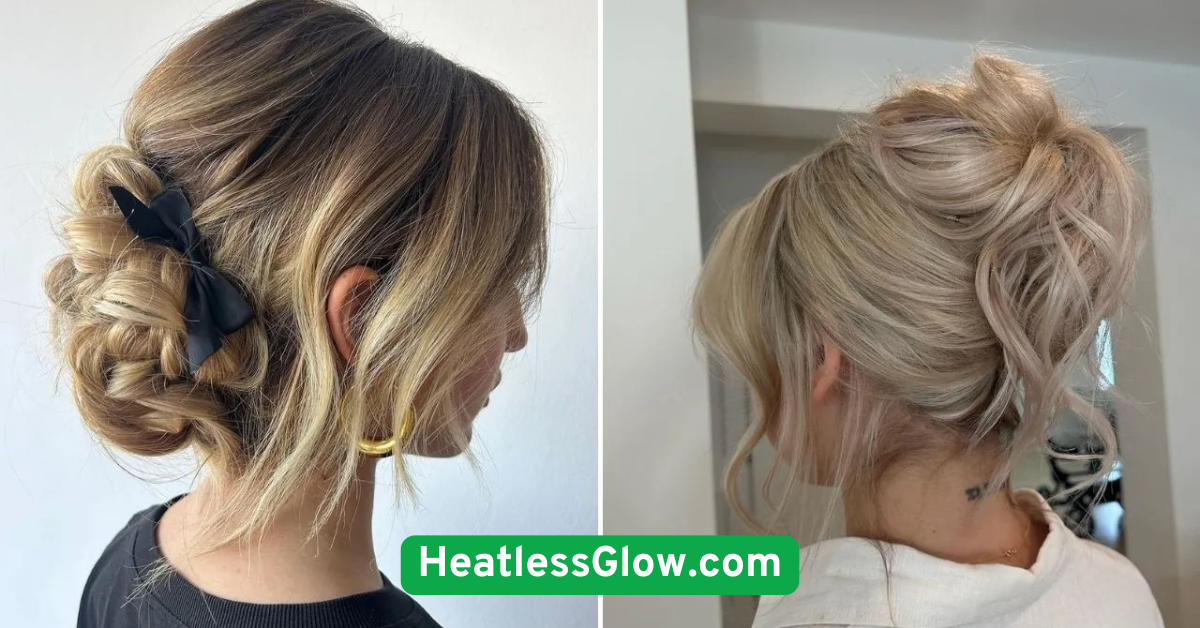  Messy Top Knot for a Casual Vibe
