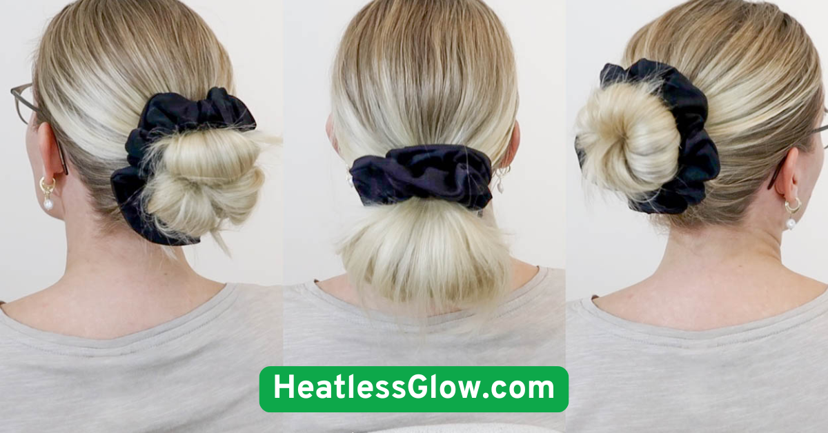 Messy Bun with Scrunchie