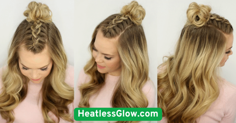 The Half-Up Top Knot
