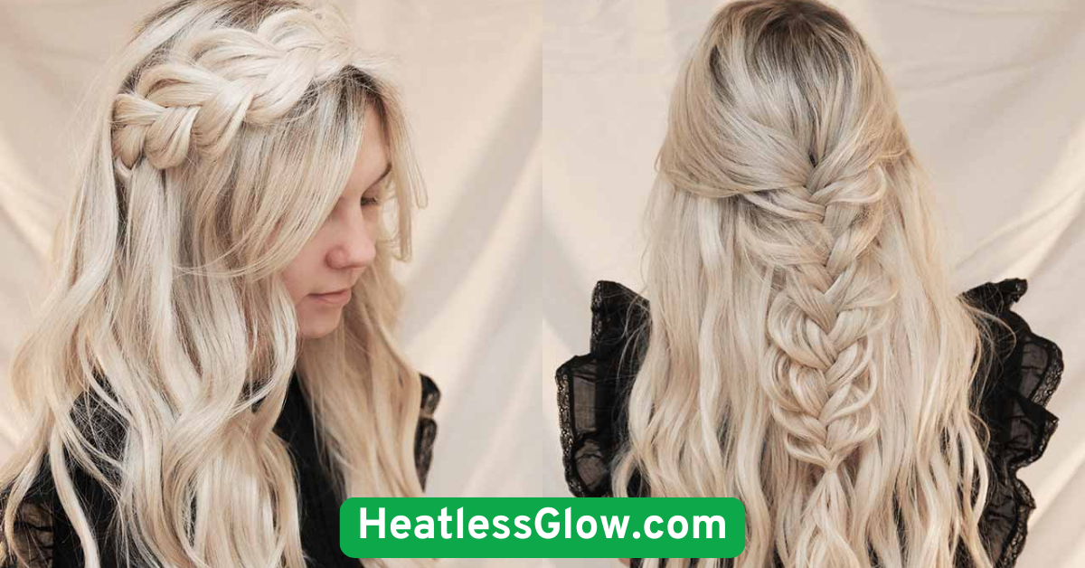  The Twisted Headband Halo for Instant Soft Curls