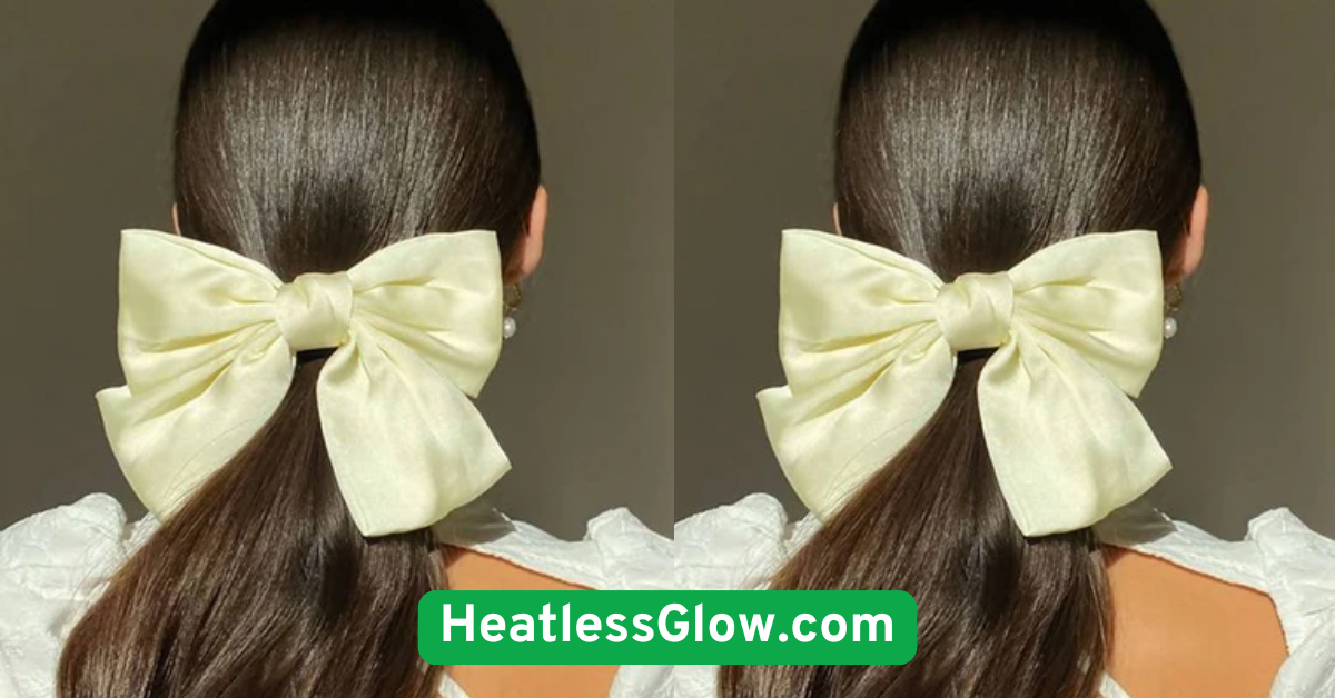 Ribbon-Wrapped Ponytail
