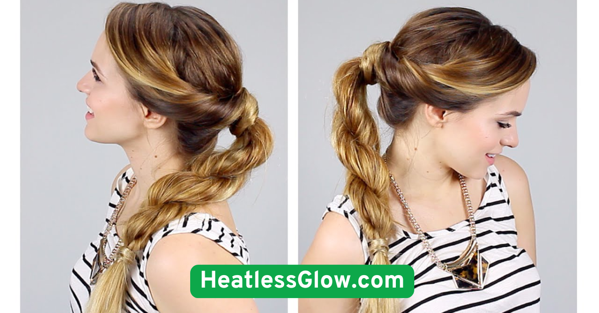 The Rope Braid Ponytail
