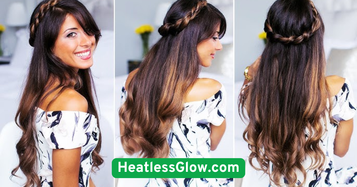 Twisted Crown Half-Up 