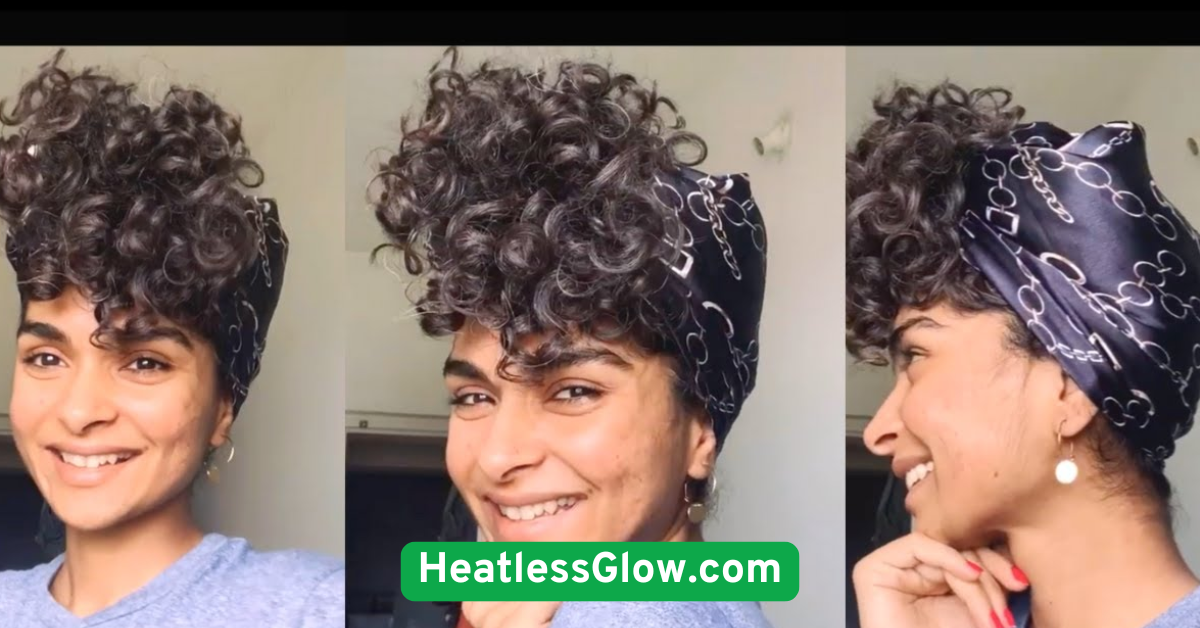 The High Puff or Curly Pineapple