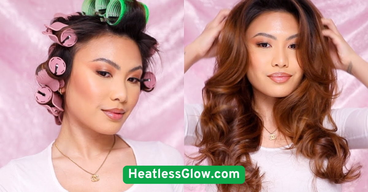 Faux Blowout with Large Rollers