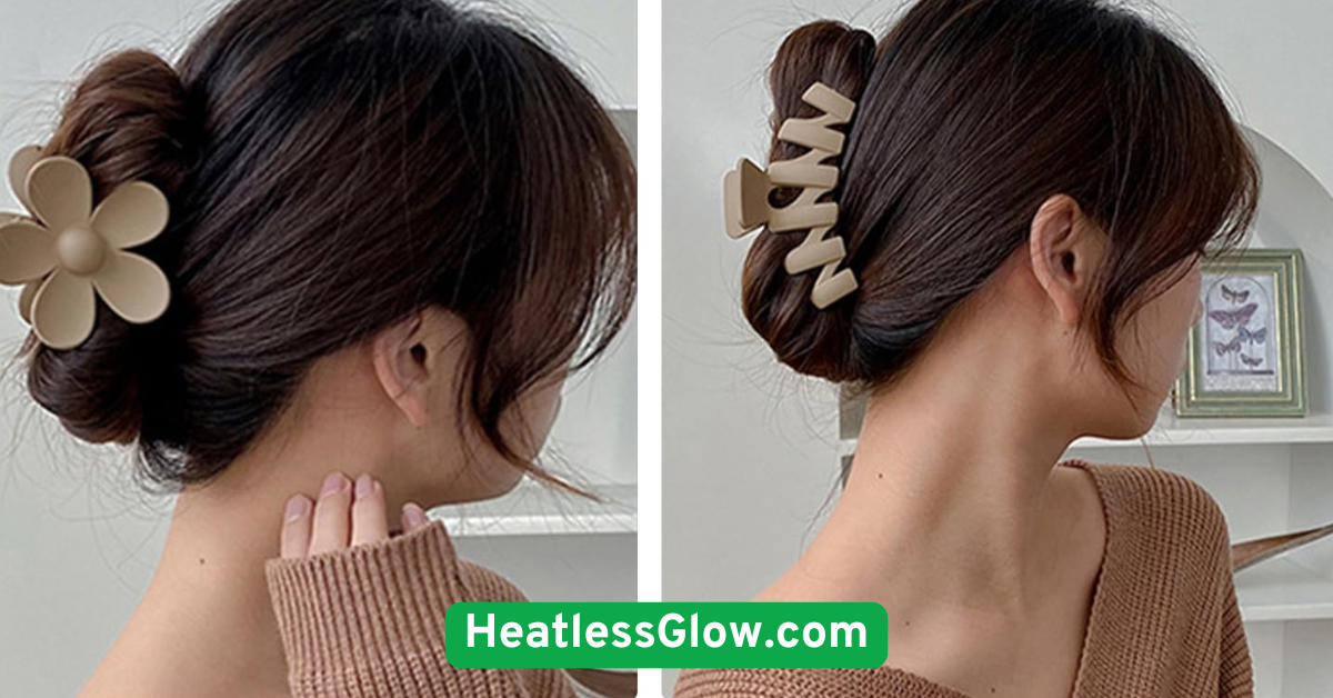 No-Heat Claw Clip Twist for Quick Chic