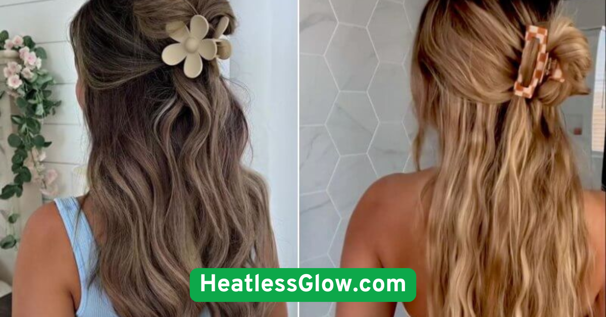  Half-Up Claw Clip Twist