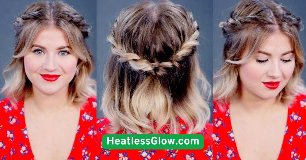 Half-Up Rope Twist