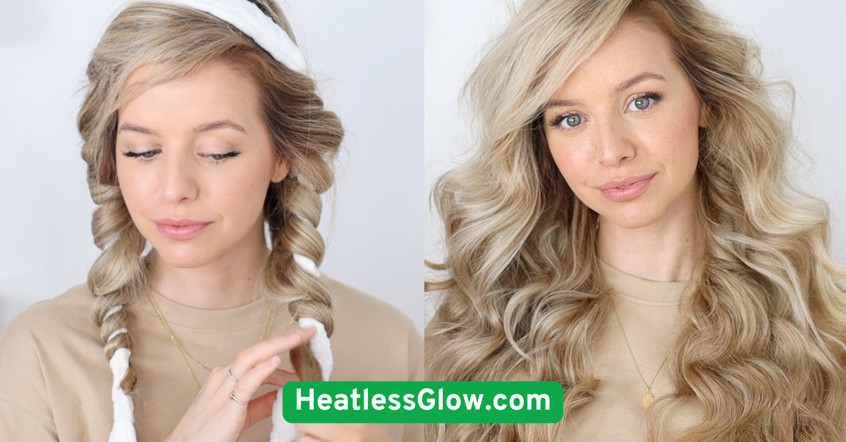 Headband Wrap Curl Method