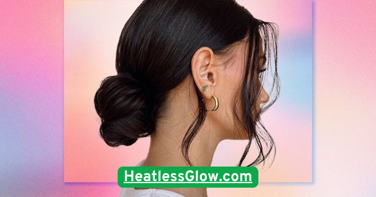 Elegant Ballerina Bun Without Heat