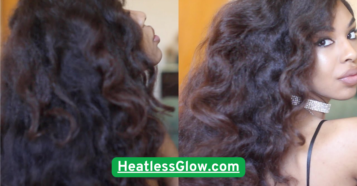 Overnight Bantu Knots for Bouncy Curls