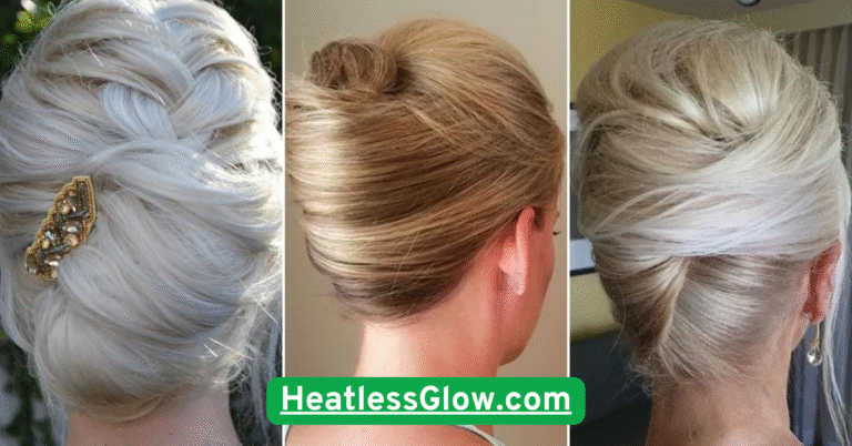 Rolled Updo with Pins