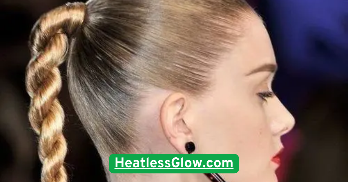 Rope Braid Ponytail for a Sleek, Modern Finish