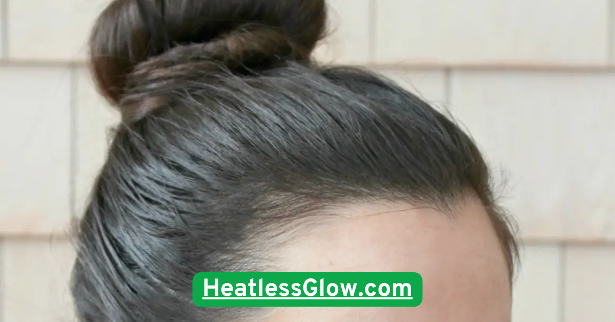 Sock Bun Without Heat Easy and Elegant