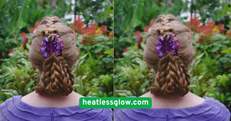 Loose Braided Bun
