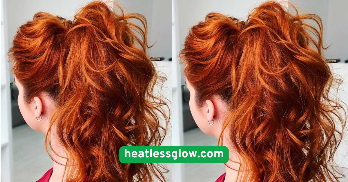 Half Ponytail with a Twist