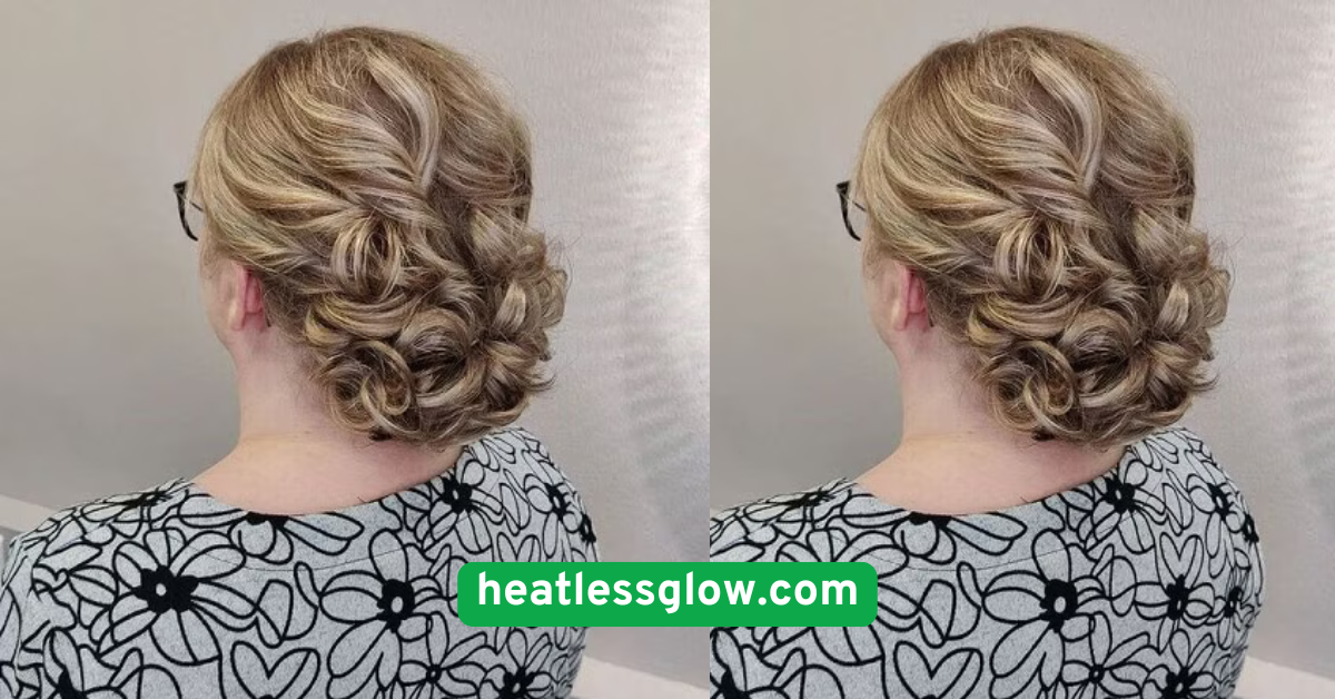 Pin Curl Updo