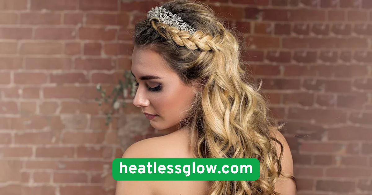 Twisted Half-Up Hairstyle