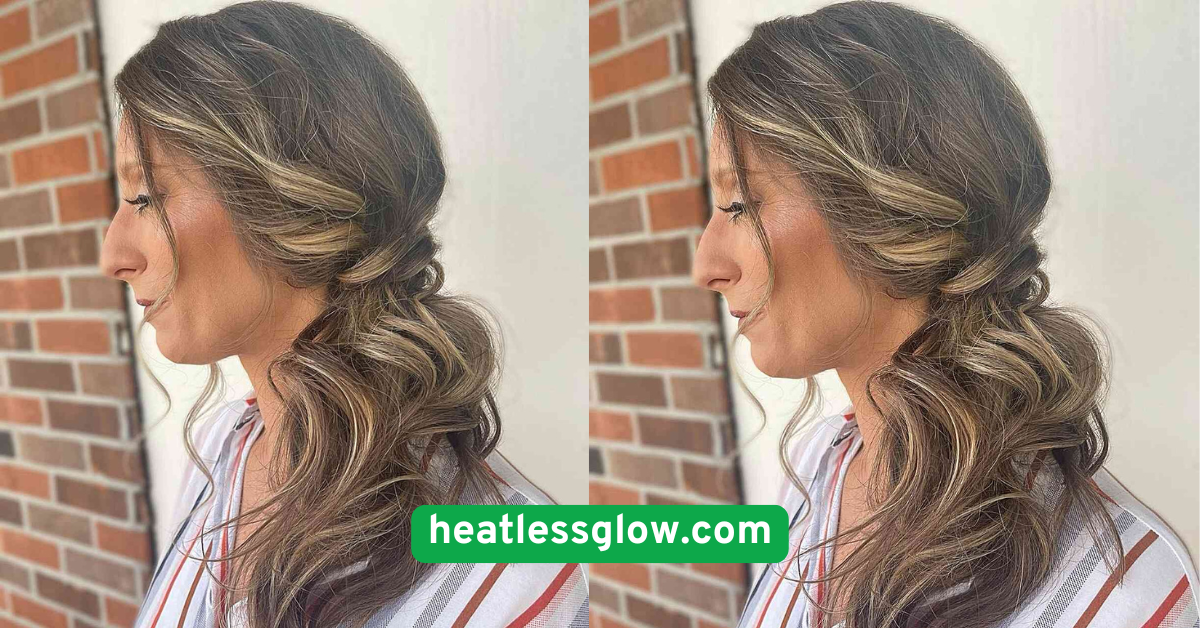  Twisted Side Ponytail