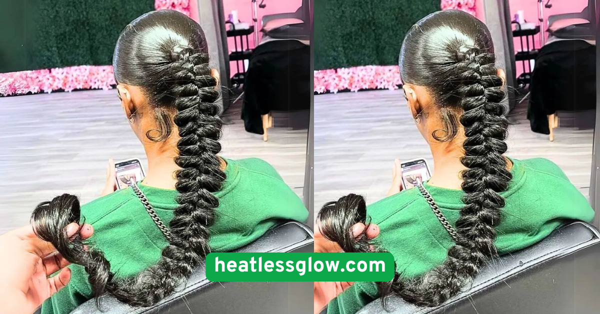 Braided Low Ponytail