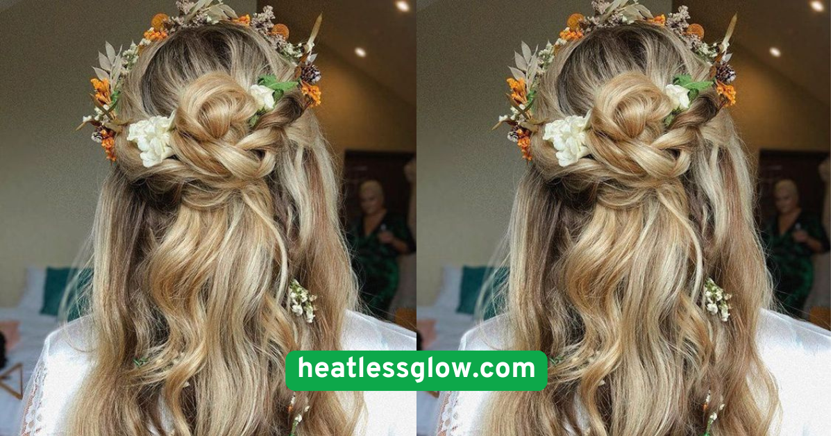 Half-Up Braided Twist