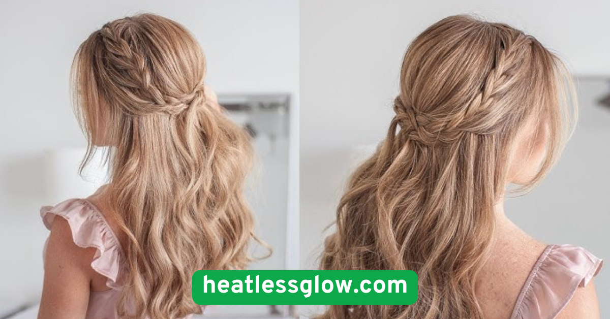 Twisted Half Ponytail