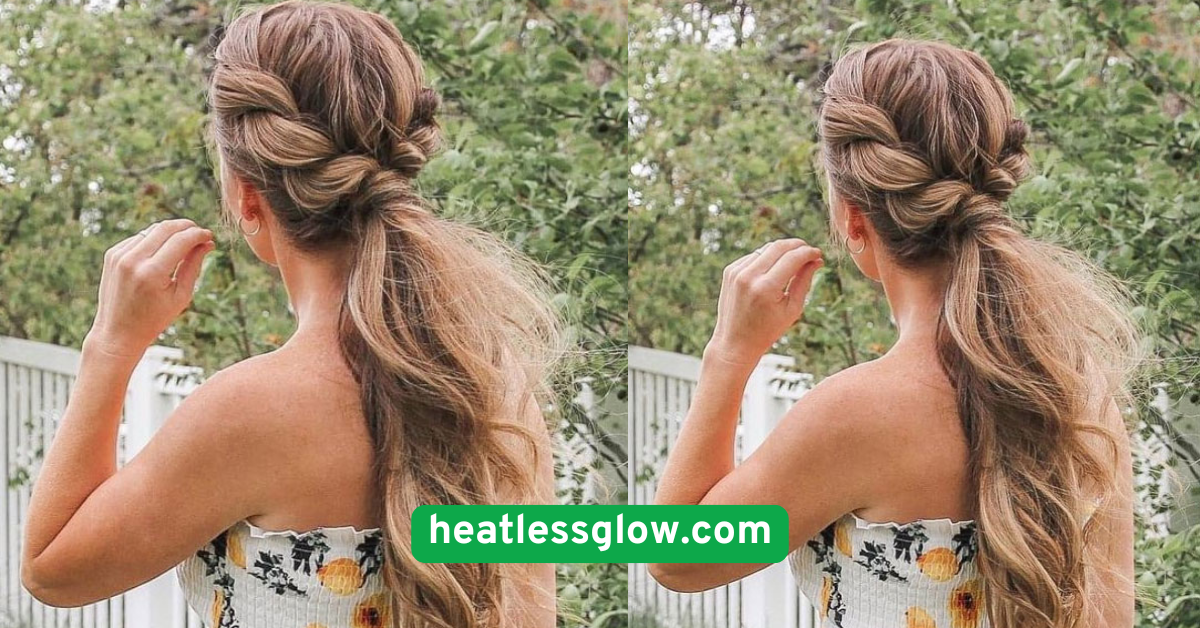  Twisted Low Bun