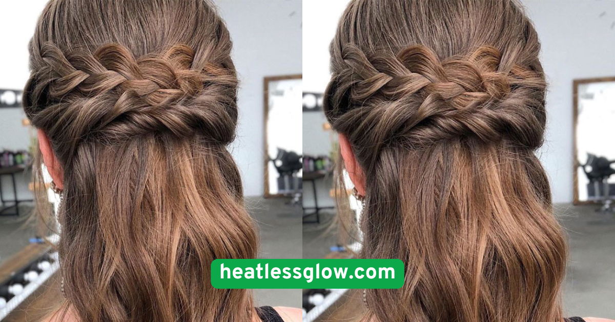 Half-Up Twisted Bun
