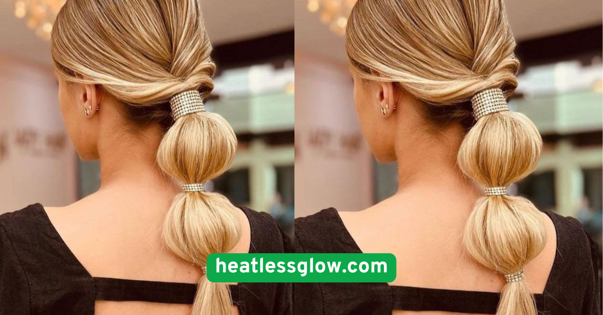 Low Bubble Ponytail