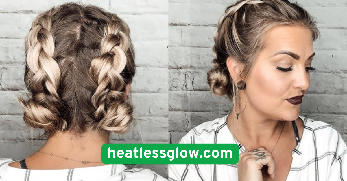  Side Braid with Loose Ends