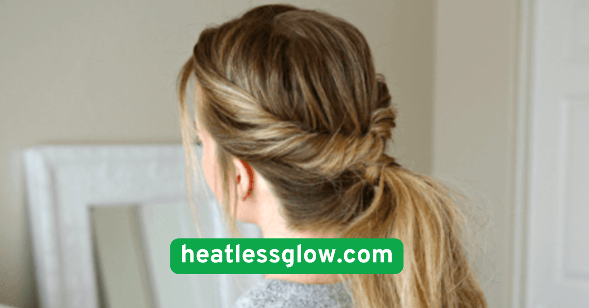 Twisted Low Ponytail