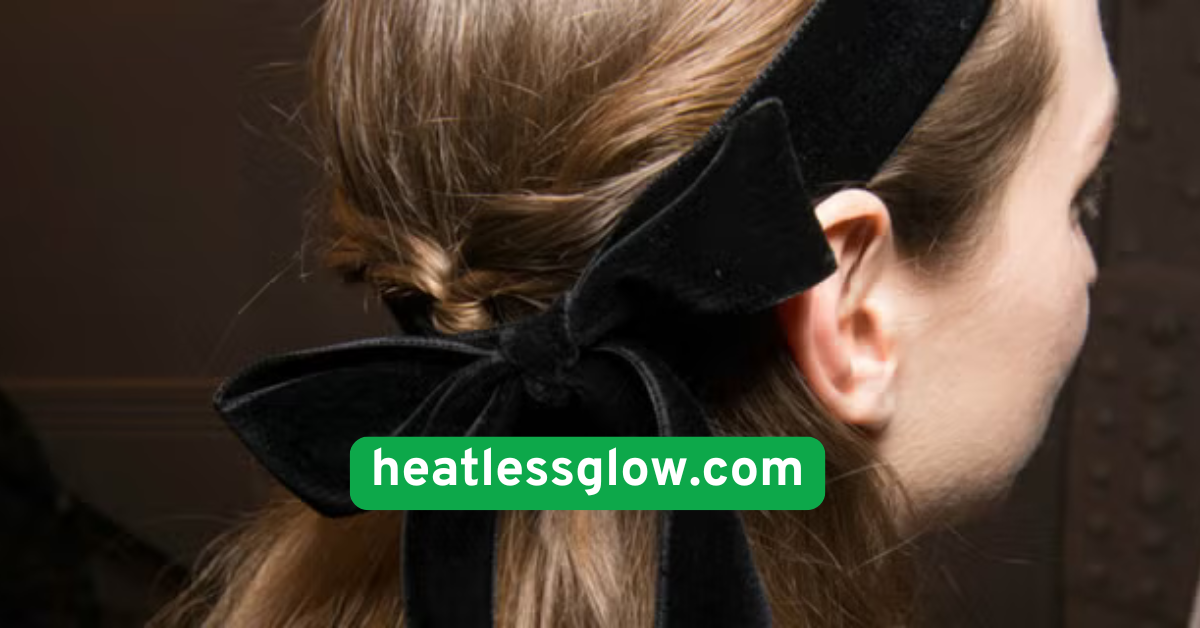 Ribbon-Tied Ponytail