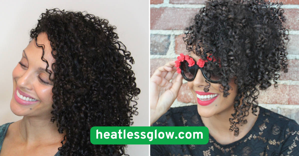 Side Swept Curls (Heatless)